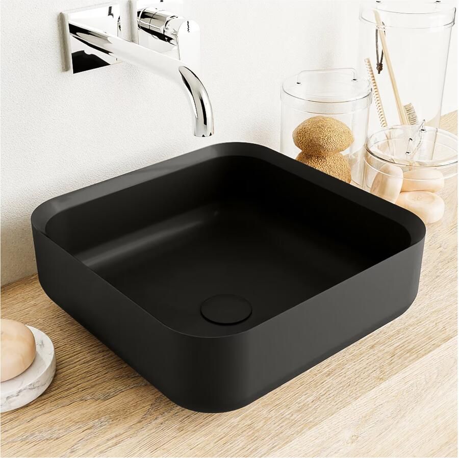 Mondiaz Speciaal Ruimtebesparend sifon met clickwaste Easy | 5 4" | Solid Surface | urban - Foto 1