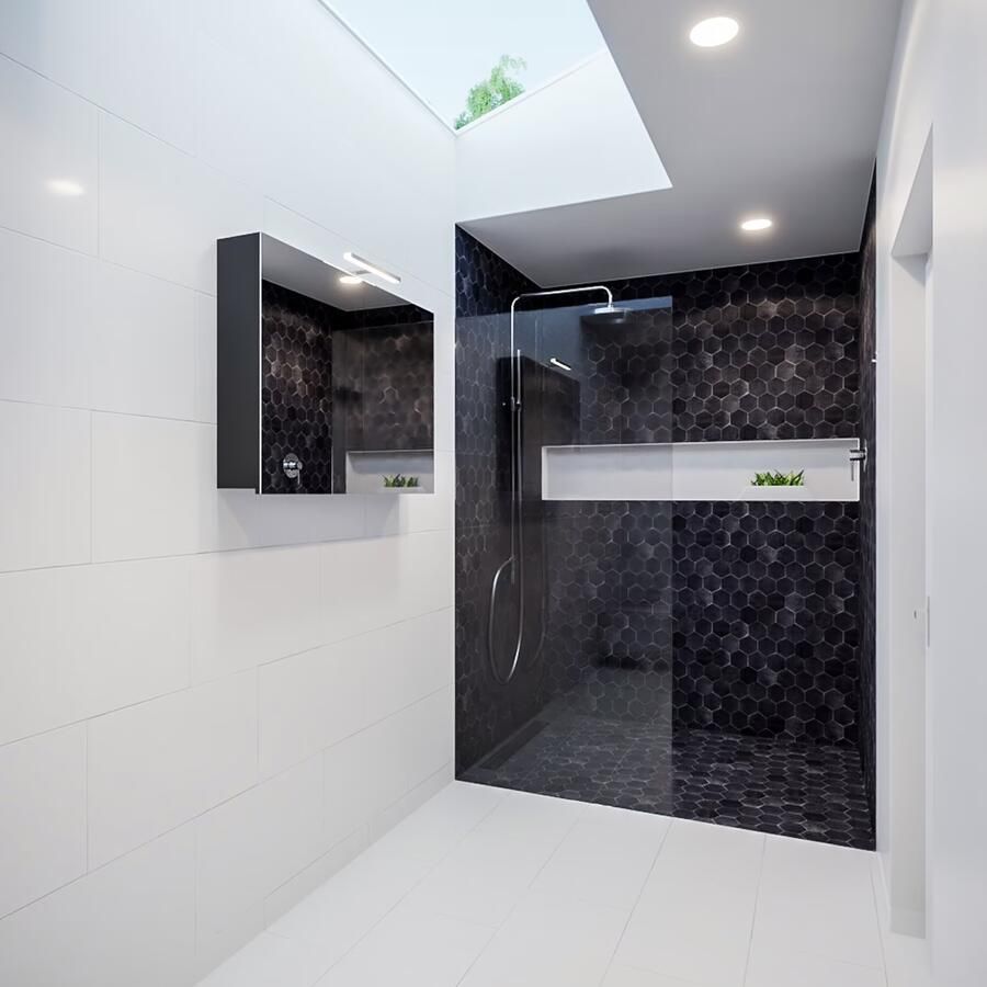 Mondiaz Spiegelkast Vico Cube | 100x70 cm | 2 Deuren | Zonder verlichting | Antraciet - Foto 3