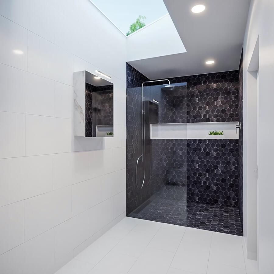 Mondiaz Spiegelkast Vico Cube | 60x70 cm | 1 Deur | Zonder verlichting | Marmerlook - Foto 2