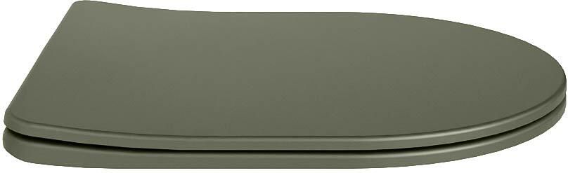 Mondiaz Toiletzitting Lavie | Sofclose met quick-release | Duroplast | Army (groen) - Foto 2