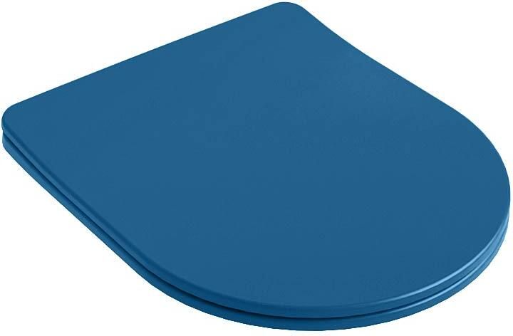 Mondiaz Toiletzitting Lavie | Sofclose met quick-release | Duroplast | Jeans (blauw)