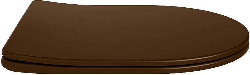 Mondiaz Toiletzitting Lavie | Sofclose met quick-release | Duroplast | Rust (bruin) - Foto 3