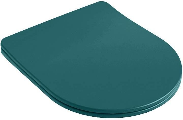 Mondiaz Toiletzitting Lavie | Sofclose met quick-release | Duroplast | Smag (turquoise) - Foto 3