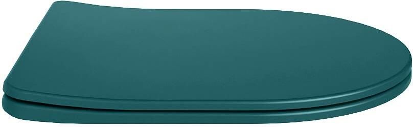 Mondiaz Toiletzitting Lavie | Sofclose met quick-release | Duroplast | Smag (turquoise) - Foto 2