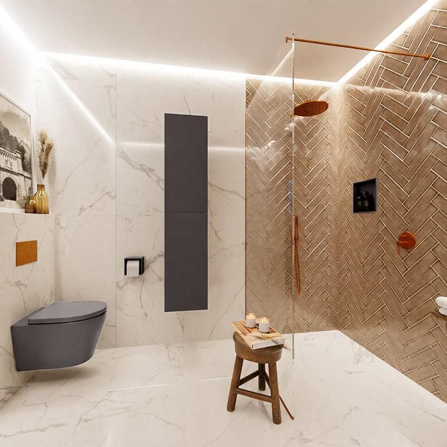 Mondiaz Vica Beam kolomkast 160 cm 2 deuren antraciet mat (Darkgrey) - Foto 3