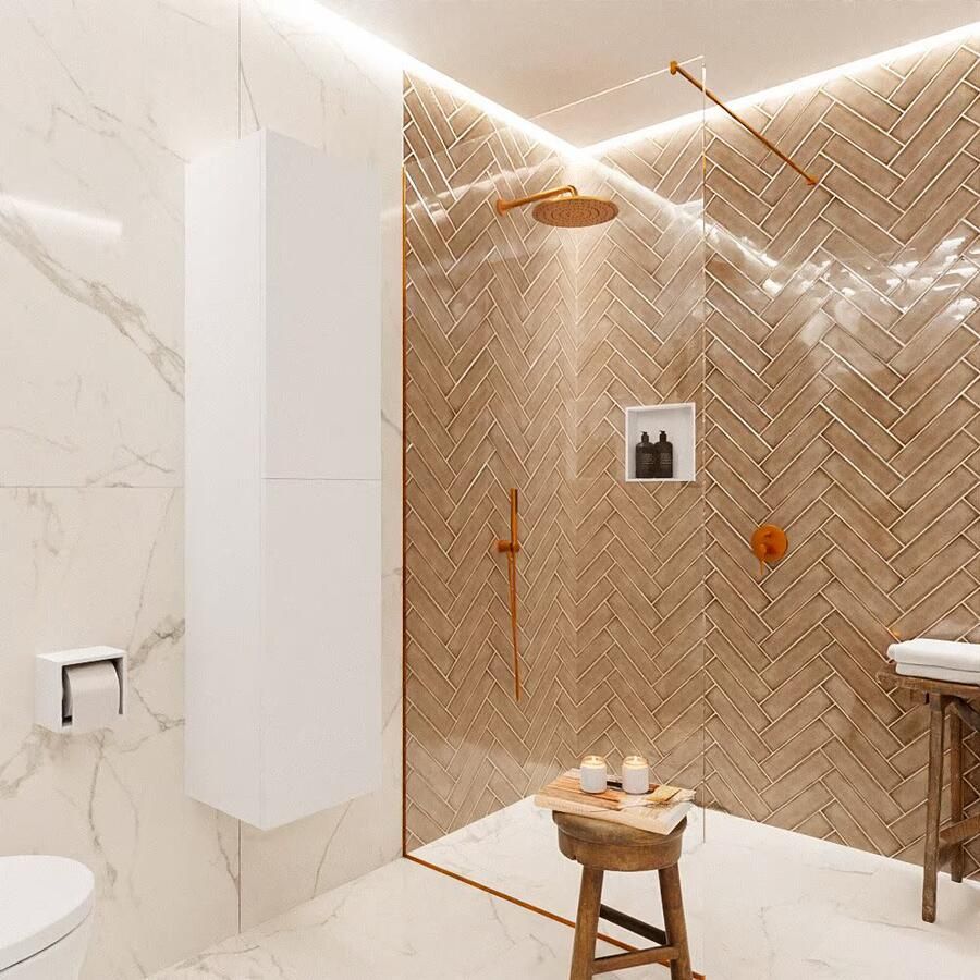 Mondiaz Vica Beam kolomkast 160 cm 2 deuren wit mat (Talc) - Foto 2