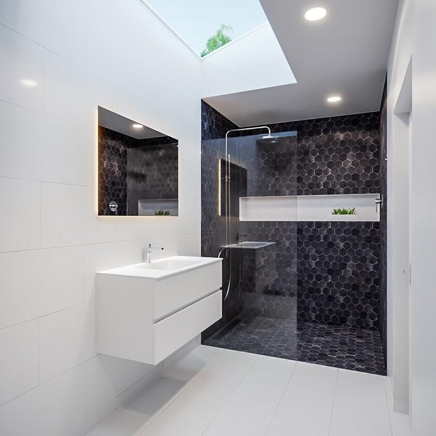 Mondiaz VICA Badkamermeubelset 100cm 2 lades wasbak Cloud midden 1 kraangat solid surface talc PC75341063 - Foto 4