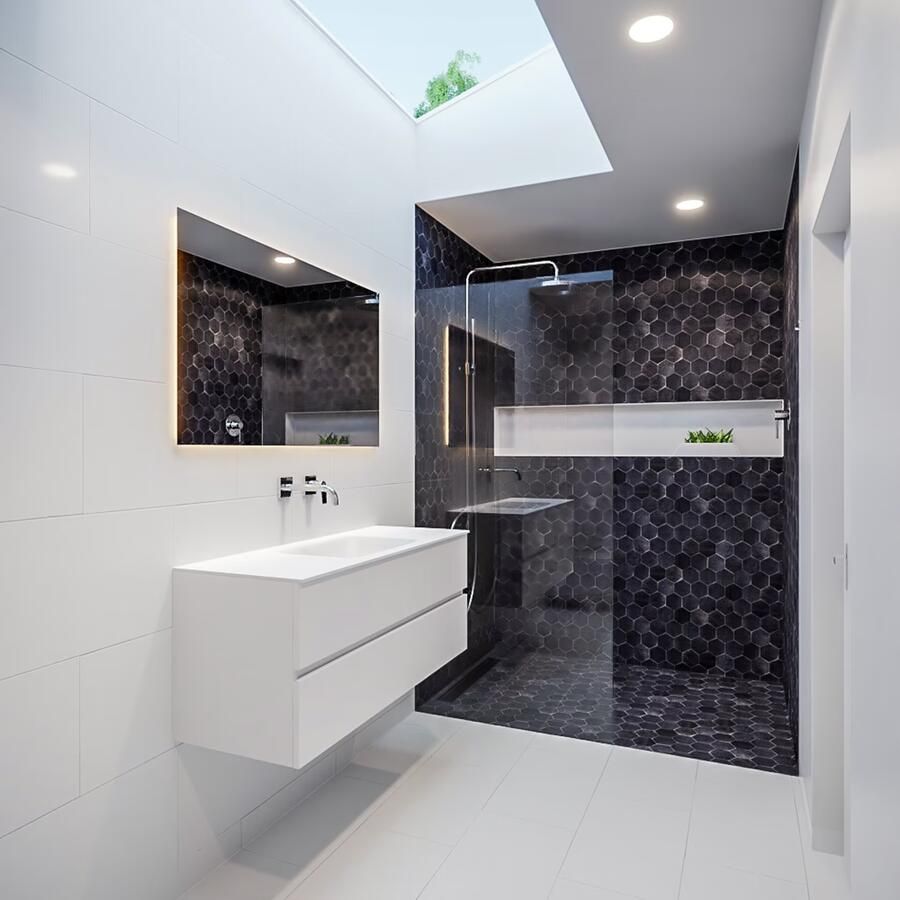 Mondiaz VICA Badkamermeubelset 120cm 2 lades wasbak Cloud midden 0 kraangaten solid surface talc PC75341072 - Foto 4