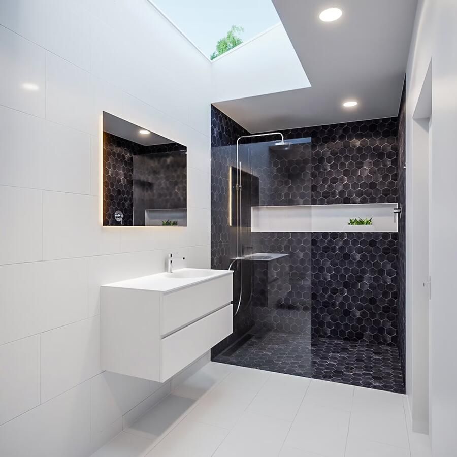 Mondiaz VICA Badkamermeubelset 100cm 2 lades wasbak Moon rechts 1 kraangat solid surface talc PC75341013 - Foto 4