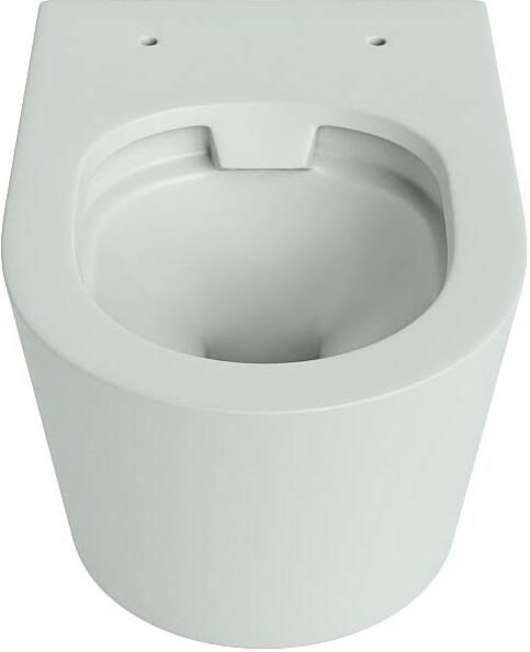 Mondiaz Wandcloset Lavie | 53 cm | Zonder spoelrand | Single fire | Excl.Toiletzitting | Keramiek | Greey (licht grijs) - Foto 3