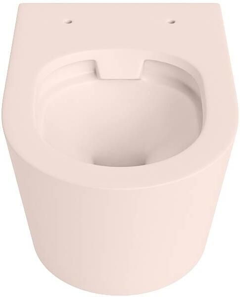 Mondiaz Wandcloset Lavie | 53 cm | Zonder spoelrand | Single fire | Excl.Toiletzitting | Keramiek | Rosee - Foto 3