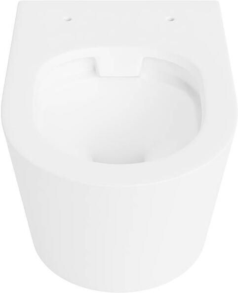 Mondiaz Wandcloset Lavie | 53 cm | Zonder spoelrand | Single fire | Excl.Toiletzitting | Keramiek | Talc (wit mat) - Foto 3