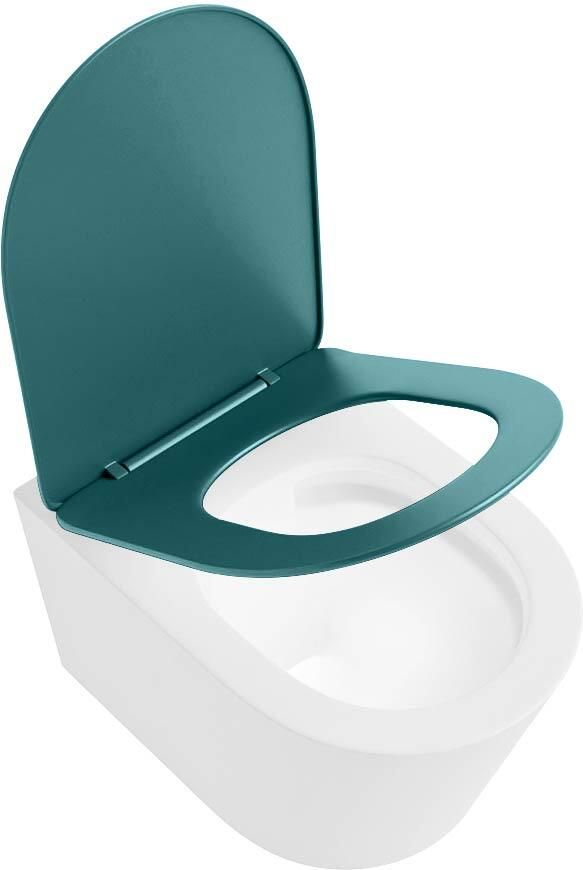 Mondiaz Wandcloset Lavie | Zonder spoelrand | Incl.Toiletzitting-Smag | Keramiek | Talc (wit mat) - Foto 2