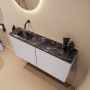 Mondiaz Toiletmeubel Ture Dlux | 100 cm | Meubelkleur Cale | Eden wastafel Lava Links | Zonder kraangat - Thumbnail 1