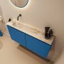 Mondiaz Toiletmeubel Ture Dlux | 100 cm | Meubelkleur Jeans | Eden wastafel Frappe Links | Zonder kraangat - Thumbnail 1