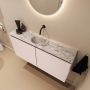 Mondiaz Toiletmeubel Ture Dlux | 100 cm | Meubelkleur Rosee | Eden wastafel Glace Midden | Zonder kraangat - Thumbnail 1