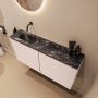 Mondiaz Toiletmeubel Ture Dlux | 100 cm | Meubelkleur Rosee | Eden wastafel Lava Links | Zonder kraangat - Thumbnail 1