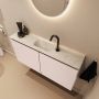 Mondiaz Toiletmeubel Ture Dlux | 100 cm | Meubelkleur Rosee | Eden wastafel Ostra Midden | 1 kraangat - Thumbnail 1