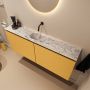 Mondiaz Toiletmeubel Ture Dlux | 120 cm | Meubelkleur Ocher | Eden wastafel Glace Midden | Zonder kraangat - Thumbnail 1