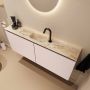 Mondiaz Toiletmeubel Ture Dlux | 120 cm | Meubelkleur Rosee | Eden wastafel Frappe Midden | 1 kraangat - Thumbnail 1