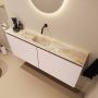 Mondiaz Toiletmeubel Ture Dlux | 120 cm | Meubelkleur Rosee | Eden wastafel Frappe Midden | Zonder kraangat - Thumbnail 1
