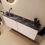 Mondiaz Toiletmeubel Ture Dlux | 120 cm | Meubelkleur Rosee | Eden wastafel Lava Links | Zonder kraangat - Thumbnail 1