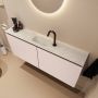 Mondiaz Toiletmeubel Ture Dlux | 120 cm | Meubelkleur Rosee | Eden wastafel Opalo Midden | 1 kraangat - Thumbnail 1