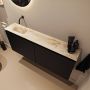 Mondiaz Toiletmeubel Ture Dlux | 120 cm | Meubelkleur Urban | Eden wastafel Frappe Links | Zonder kraangat - Thumbnail 1