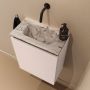 Mondiaz Toiletmeubel Ture Dlux | 40 cm | Meubelkleur Rosee | Eden wastafel Glace Midden | Zonder kraangat - Thumbnail 1