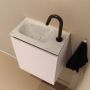 Mondiaz Toiletmeubel Ture Dlux | 40 cm | Meubelkleur Rosee | Eden wastafel Opalo Links | 1 kraangat - Thumbnail 1