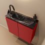 Mondiaz Toiletmeubel Ture Dlux | 60 cm | Meubelkleur Fire | Eden wastafel Lava Links | 1 kraangat - Thumbnail 1