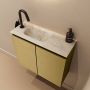 Mondiaz Toiletmeubel Ture Dlux | 60 cm | Meubelkleur Oro | Eden wastafel Ostra Links | 1 kraangat - Thumbnail 1