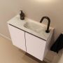Mondiaz Toiletmeubel Ture Dlux | 60 cm | Meubelkleur Rosee | Eden wastafel Ostra Rechts | 1 kraangat - Thumbnail 1