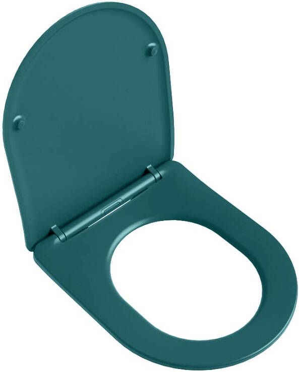 Mondiaz Toiletzitting Lavie | Sofclose met quick-release | Duroplast | Smag (turquoise)