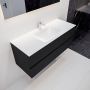 Mondiaz VICA Badkamermeubelset 120cm 2 lades wasbak Cloud midden 1 kraangat solid surface urban PC75341511 - Thumbnail 2