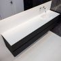 Mondiaz VICA Badkamermeubelset 200cm 4 lades wasbak Moon rechts 0 kraangaten solid surface urban PC75341697 - Thumbnail 2