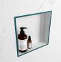 Mondiaz Wandnis Solid Surface Easy | In- en opbouw | 30x30x8 cm | 1 vak | Smag Talc - Thumbnail 1