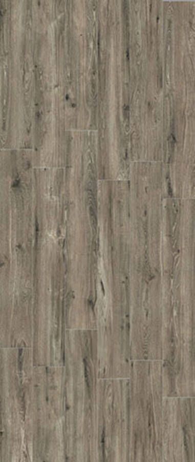 Novabell Eiche Timber vloertegel hout look 26x160 cm eiken donker mat