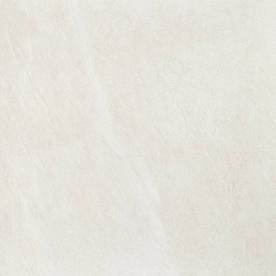 Panaria Frame Vloertegel | 120x120 cm | Gerectificeerd | Natuursteenlook | Mat Wit