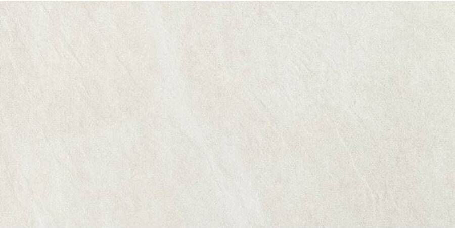Panaria Frame Vloertegel | 60x120 cm | Gerectificeerd | Natuursteenlook | Mat Wit