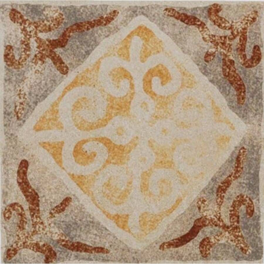 Panaria Memory Mood Vloertegel | 20x20 cm |Meerkleurig