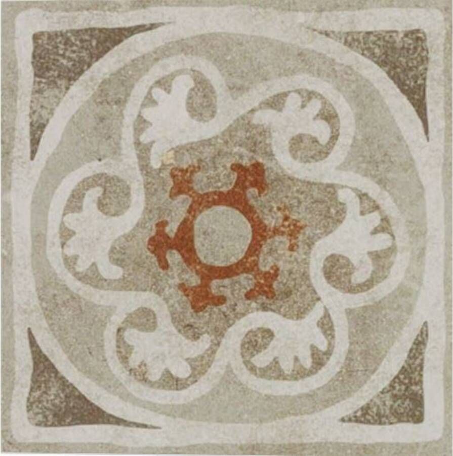 Panaria Memory Mood Vloertegel | 20x20 cm |Meerkleurig