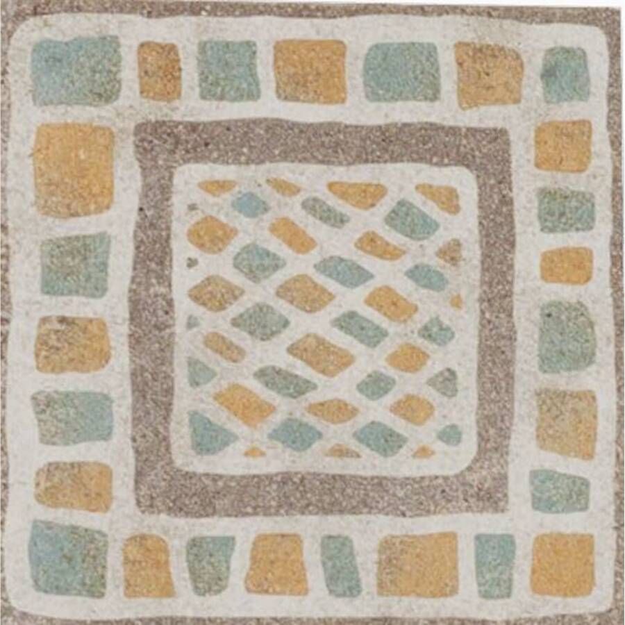 Panaria Memory Mood Vloertegel | 20x20 cm |Meerkleurig