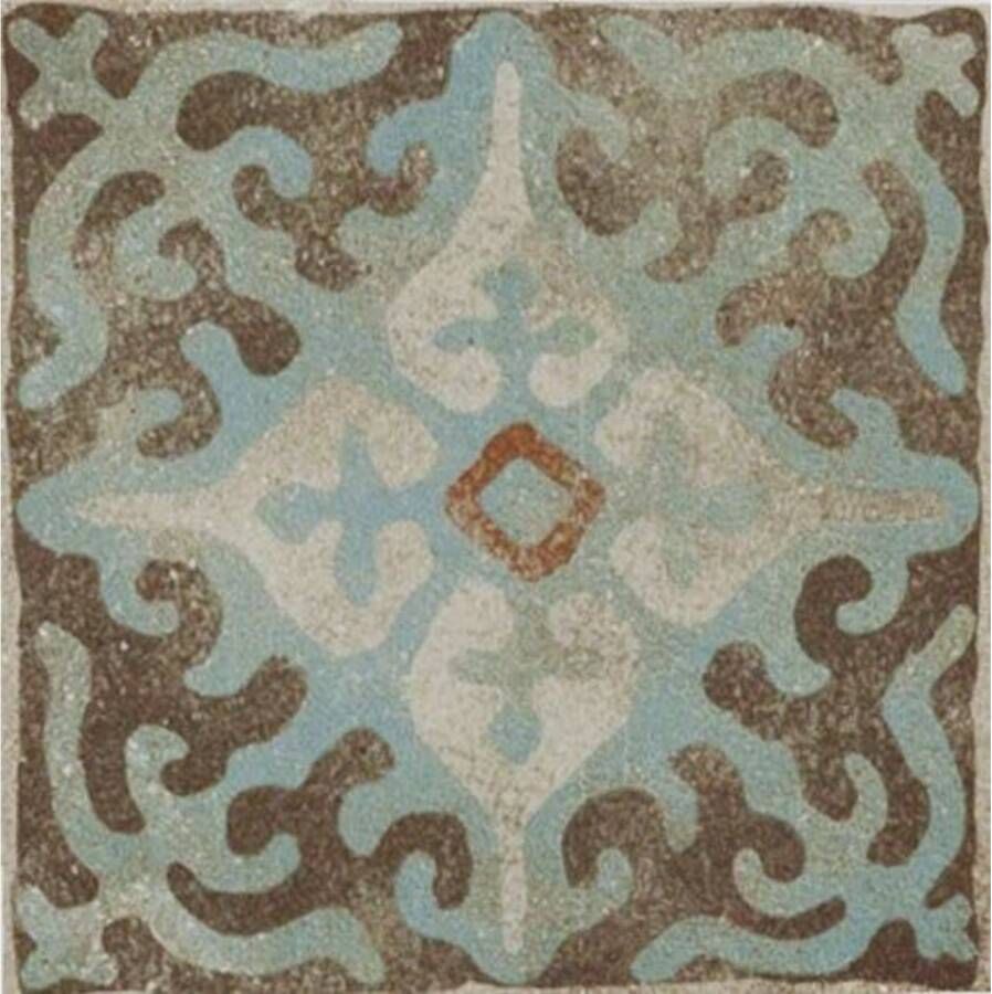 Panaria Memory Mood Vloertegel | 20x20 cm |Meerkleurig