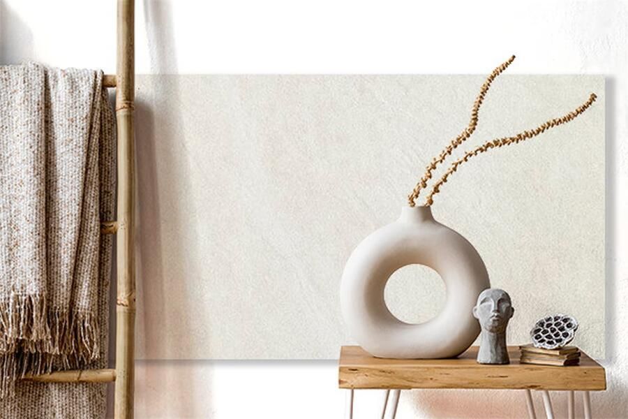 Panaria Frame Vloertegel | 60x120 cm | Gerectificeerd | Natuursteenlook | Mat Wit