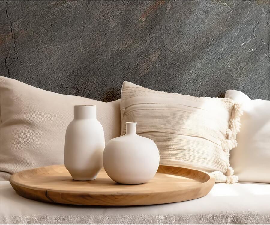 Panaria Frame Vloertegel | 60x60 cm | Gerectificeerd | Natuursteenlook | Mat Grijs