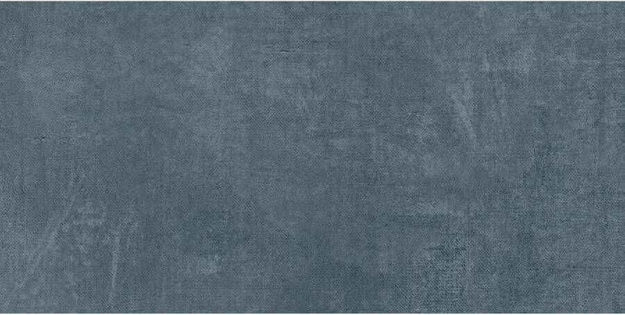 Pastorelli Colorful Vloertegel | 60x120 cm | Gerectificeerd | Betonlook | Mat Blauw