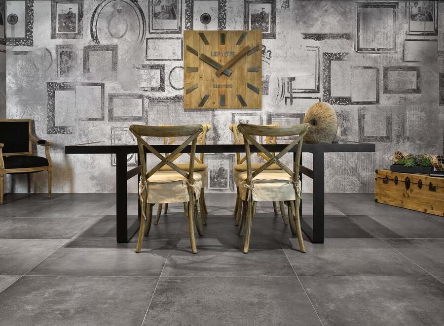 Pastorelli Shade Notte vloertegel beton look 80x80 cm antraciet mat - Foto 2