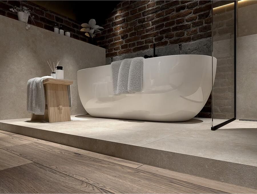 Pastorelli Yourself Vloertegel | 60x60 cm | Gerectificeerd | Betonlook | Mat Creme - Foto 2