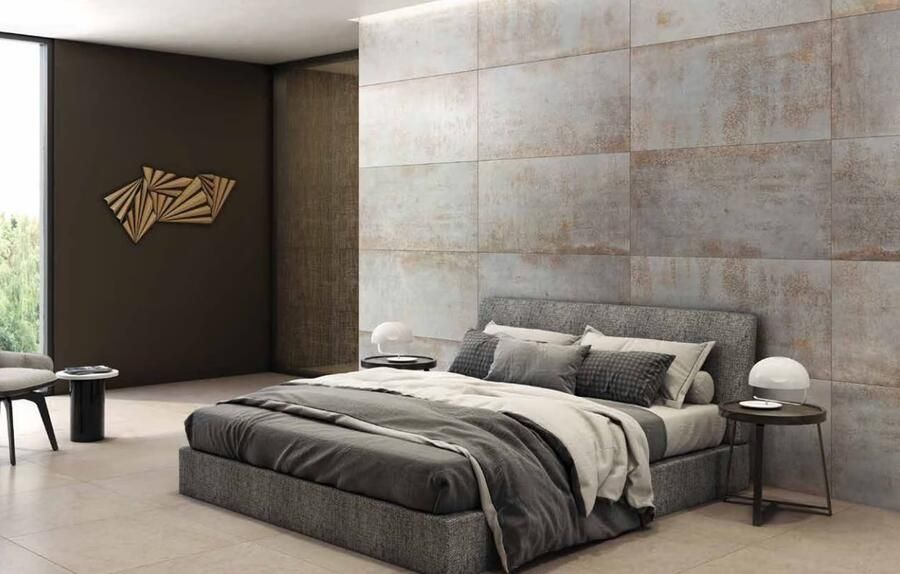 Rak Evoque Metal Vloertegel | 60x120 cm | Gerectificeerd | Metallook | Mat Grijs - Foto 2